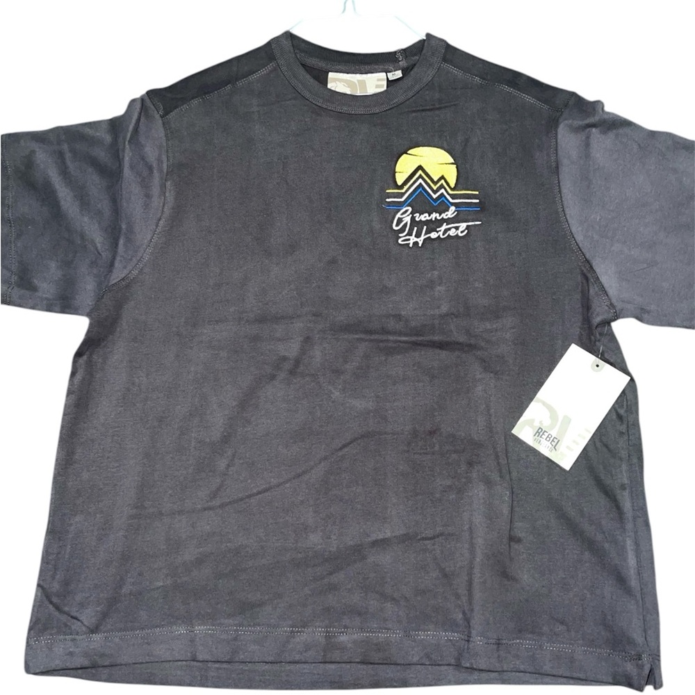 Gray T-Shirt REBEL VENGEANCE